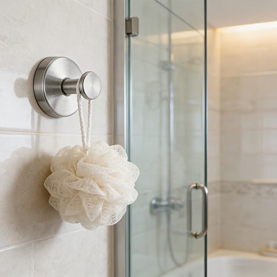 Stainless Steel Suction Hook | Waterproof Wall Mount