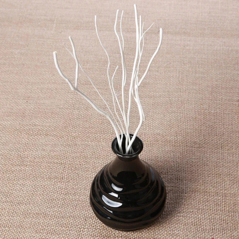 10pcs Aromatherapy Diffuser Sticks Wavy Rattan Reed Fragrance Diffuser Replacement Refill Sticks Air Freshener Room