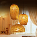Eastern Living Wicker Chandelier Art Rattan And Bamboo Pendant Signature