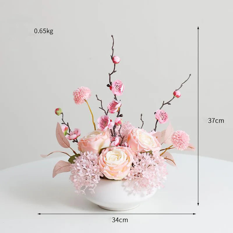Sculptural Ceramic Vase Set | Luxury Home Décor Ornament
