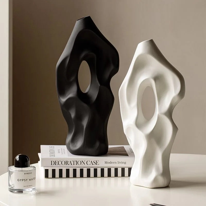 Creative Expression Ceramic Vase | Designer Luxury Home Décor