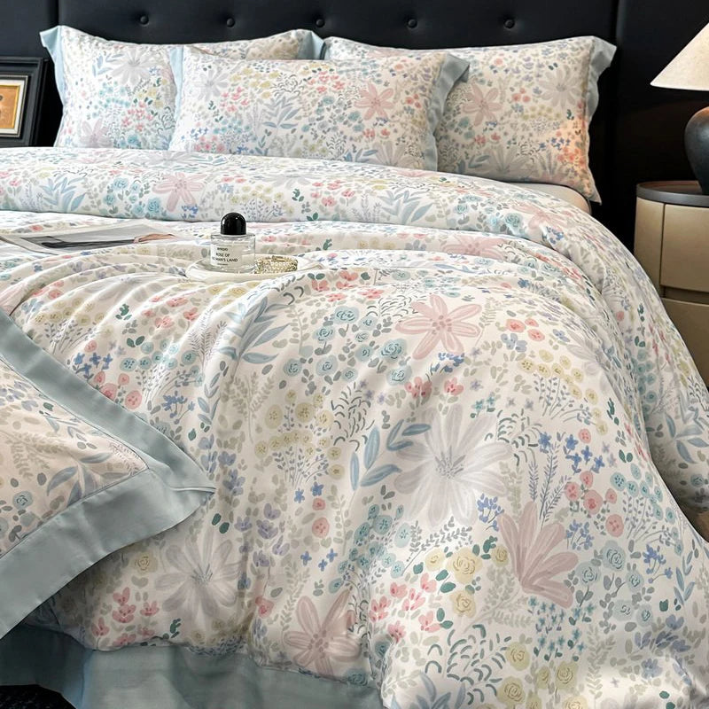 Lyocelluxe Floral Bedding Set Lyocell Collection Boutique