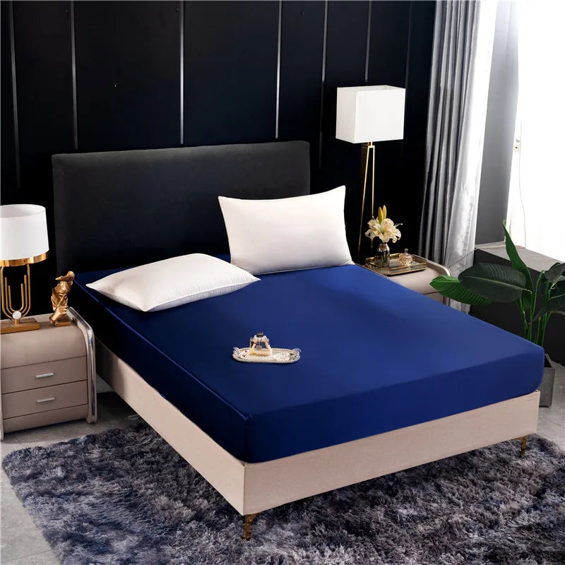 Cha Yu Paicn Satin Fitted Sheet 90x200 Hotel Collection