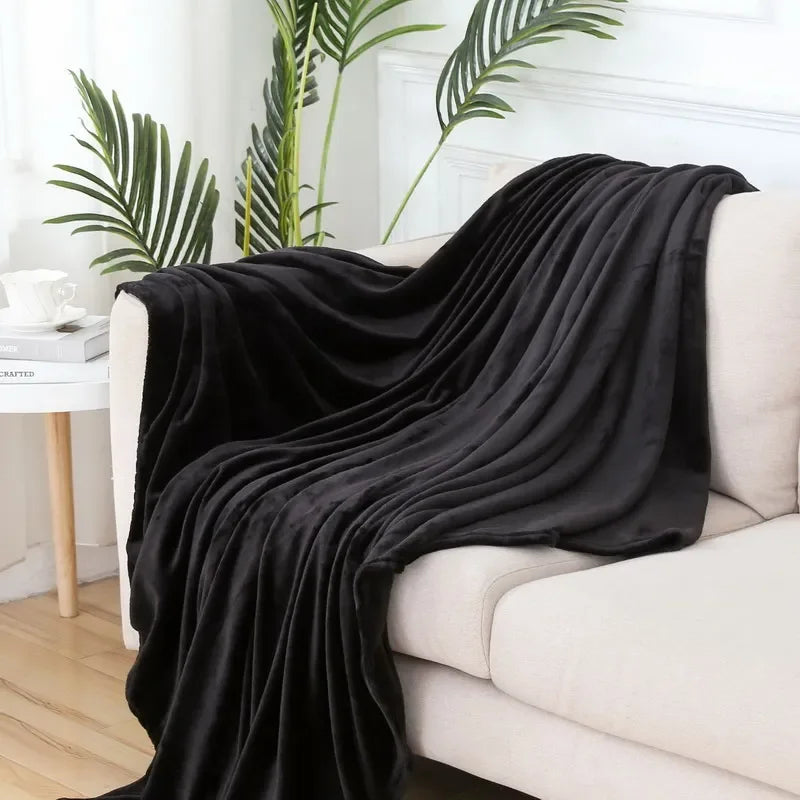 Luxurious Velvet Sofa Blanket