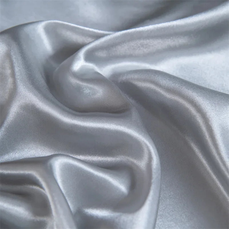 Lan Duo Mao Luxury Satin Fitted Sheet Elite Rayon Finish