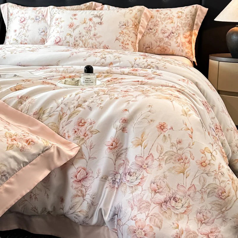 Lyocelluxe Floral Bedding Set Lyocell Collection Boutique