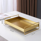 Nordic Gold Metal Snack Tray