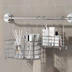 AquaNova Detachable Stainless Steel Wall Shelf Elite