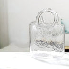 Designer Bag-Silhouette Glass Vase | Nordic Luxury Home Décor