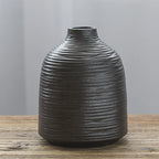 Abstract Terracotta Vase