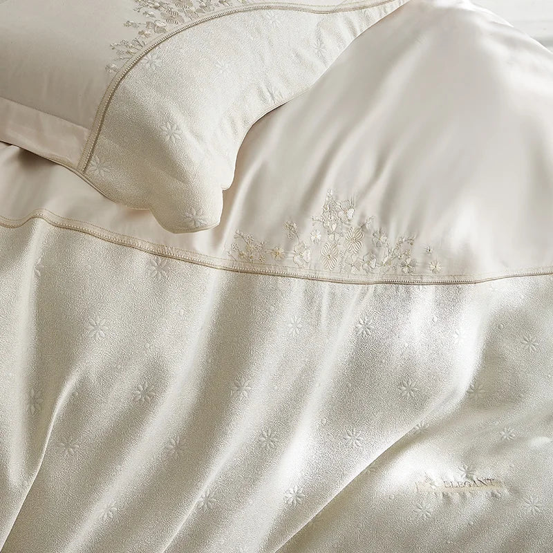 Svetanya Egyptian Cotton Jacquard Bedding Set 1200TC Elite