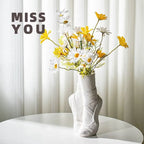 Nordic Ballet Ceramic Vase | Dreamy Scandinavian Home Décor