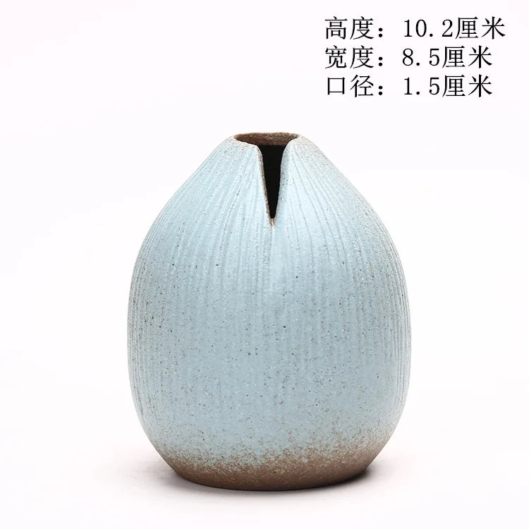 Abstract Terracotta Vase