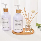 1-4PCS Natural Bamboo Wooden Organizer Tray Oval Rectangular Shape for Bathroom Counter Storage Jewelry and Skincare Display