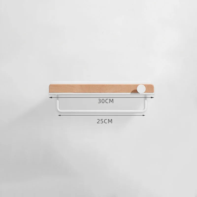 Aluminium Alloy Premium Edition Bathroom Wall Shelf White