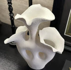 Organic Resin Sculptural Vase | Modern Luxury Home Décor