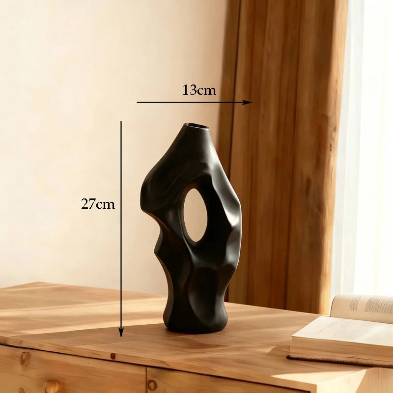 Creative Expression Ceramic Vase | Designer Luxury Home Décor