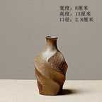 Abstract Terracotta Vase