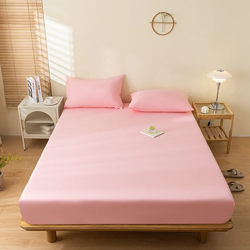Cha Yu Waterproof Fitted Sheet Mattress Cover Polyester Cotton Blend Exclusive