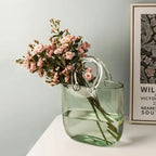 Designer Bag-Silhouette Glass Vase | Nordic Luxury Home Décor