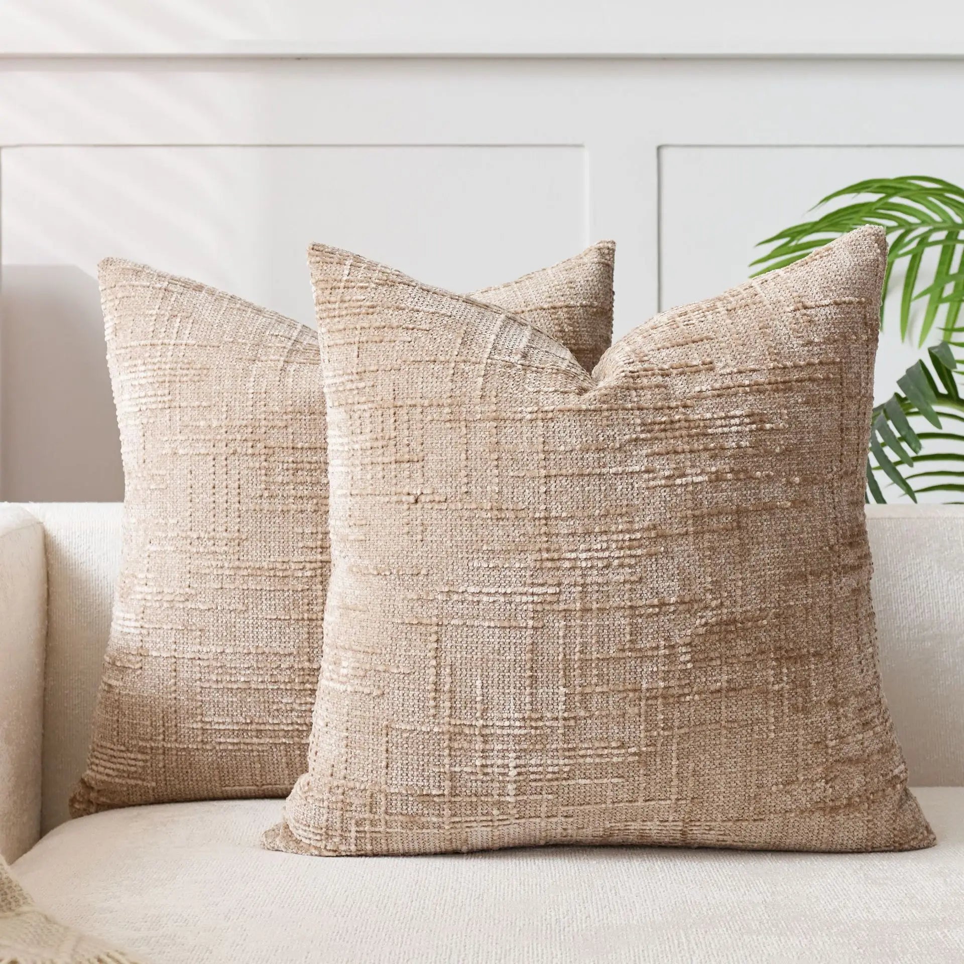 Chenille Texture Pillow Cover