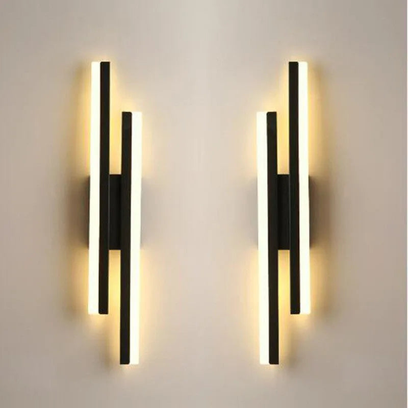 Modern LED Wall Sconce | Dimmable Acrylic Wall Lamp for Bedroom & Living Room