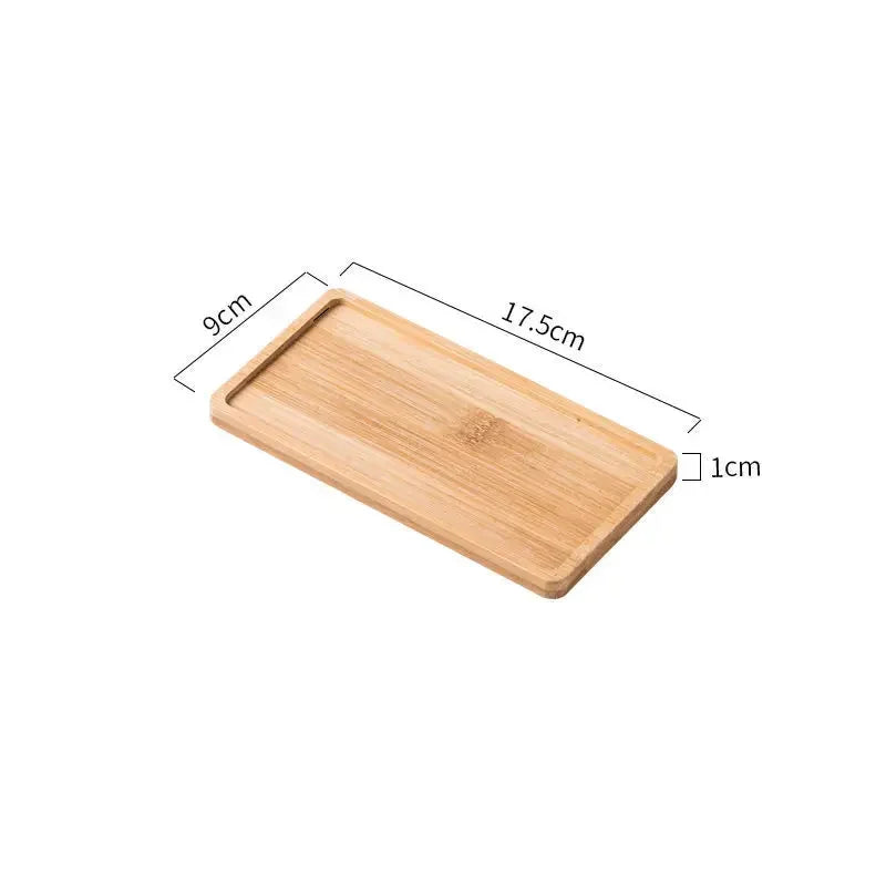 Elegant Bamboo Organizer Tray Set