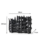 Hollow Composite Art Vase | Large Open-Form Luxury Décor