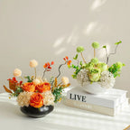 Sculptural Ceramic Vase Set | Luxury Home Décor Ornament