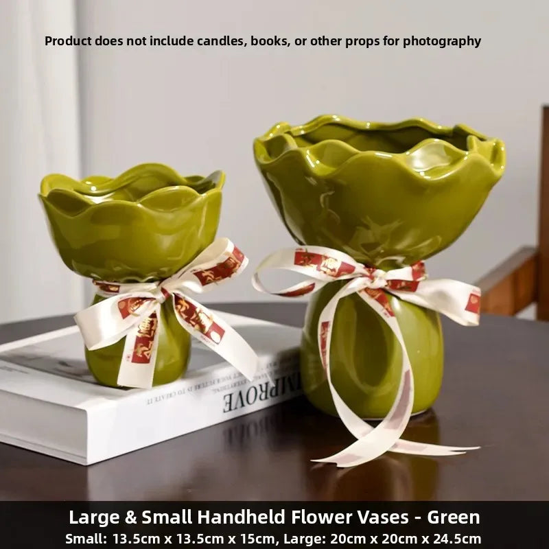 Ceramic Mood Vase | Luxury Porcelain Flower Vessel | Perfect Couple's Gift