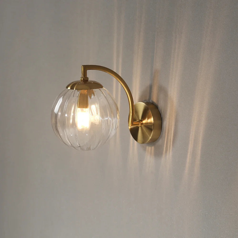 Stained Glass Wall Sconce | Nordic Minimalist Wall Light