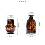 Leopard-Print Glass Vase | Bold Luxury Home Décor Statement Piece