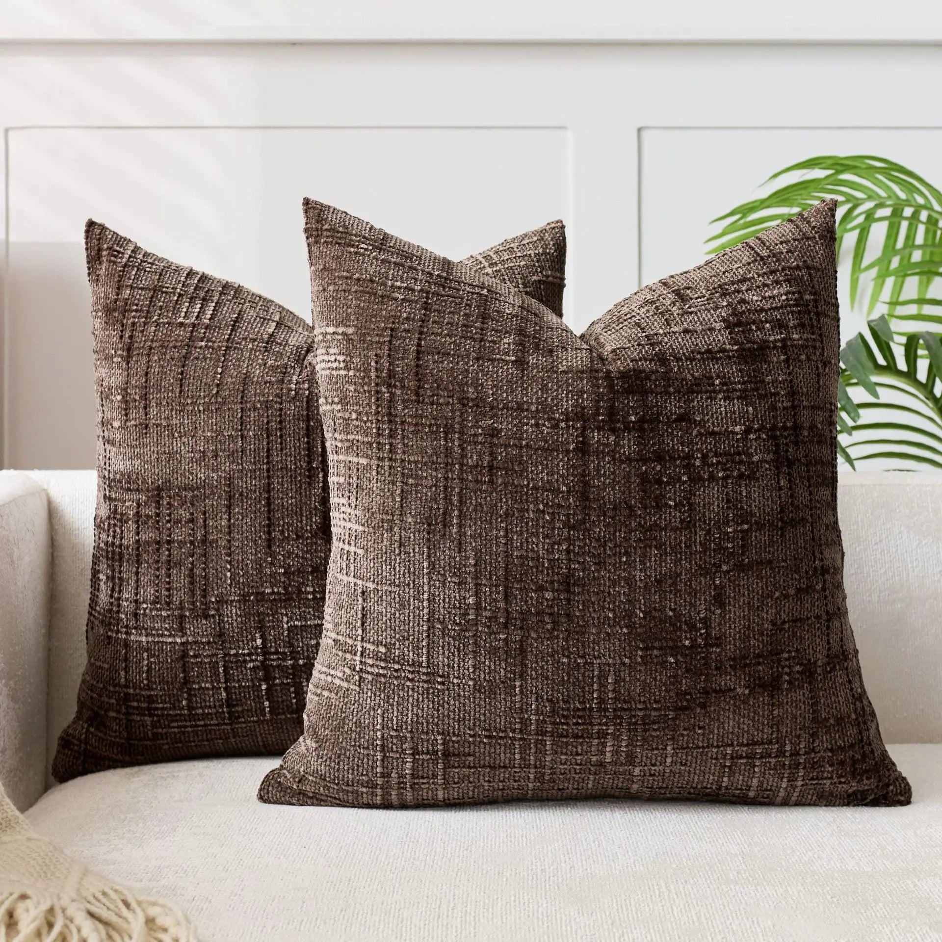 Chenille Texture Pillow Cover