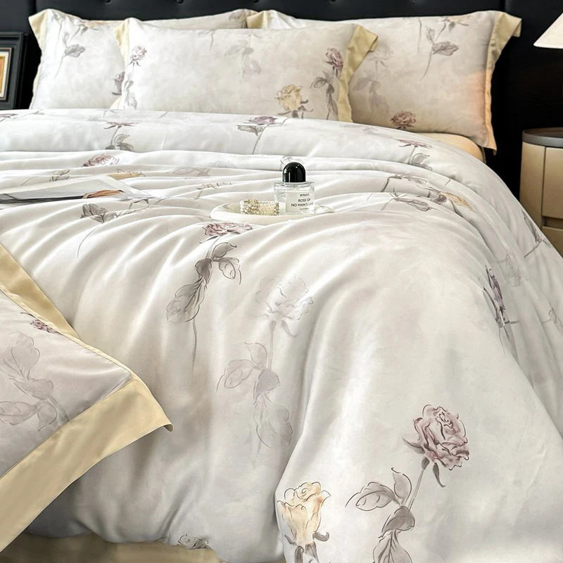 Lyocelluxe Floral Bedding Set Lyocell Collection Boutique
