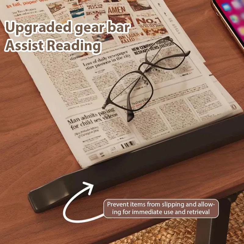 Adjustable Laptop Desk & Bedside Table | Foldable Home Office Workstation
