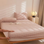 BotaniLuxe Floral Patchwork Cotton Fitted Sheet Exclusive