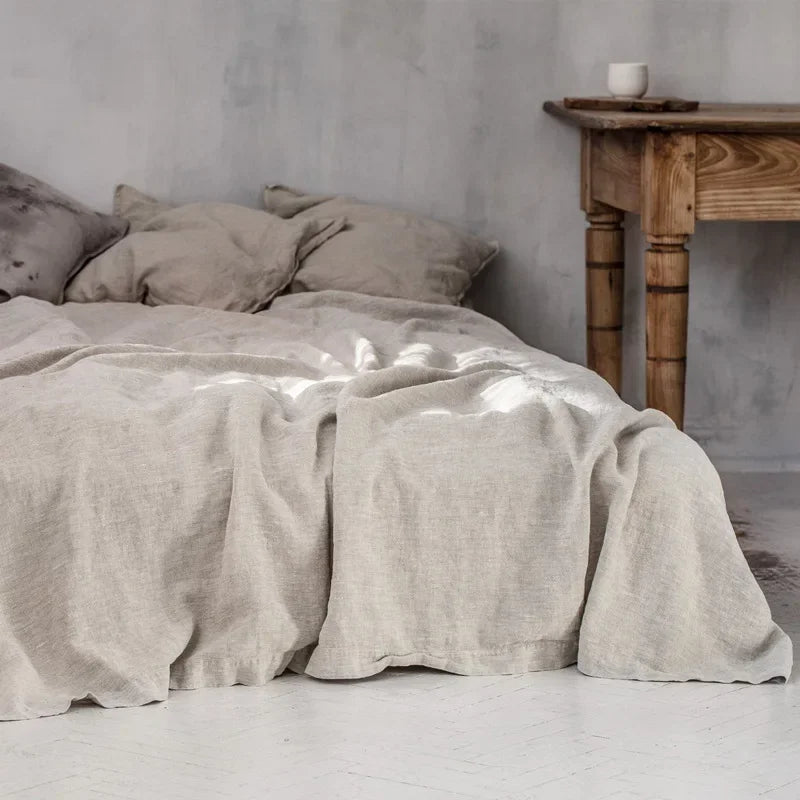 Soft Linen Sheet Set - Natural Comfort