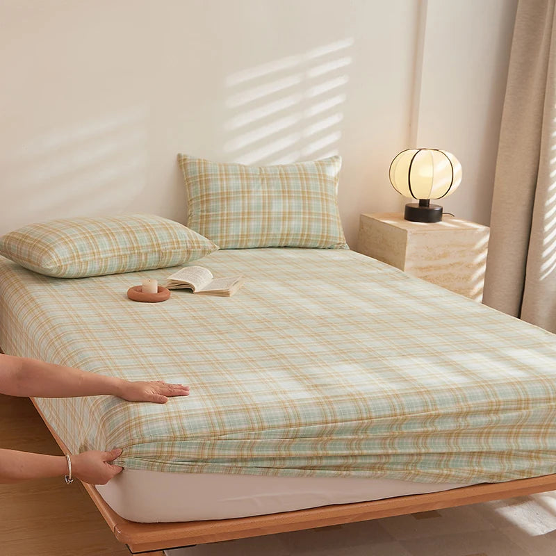 BotaniLuxe Floral Patchwork Cotton Fitted Sheet Exclusive