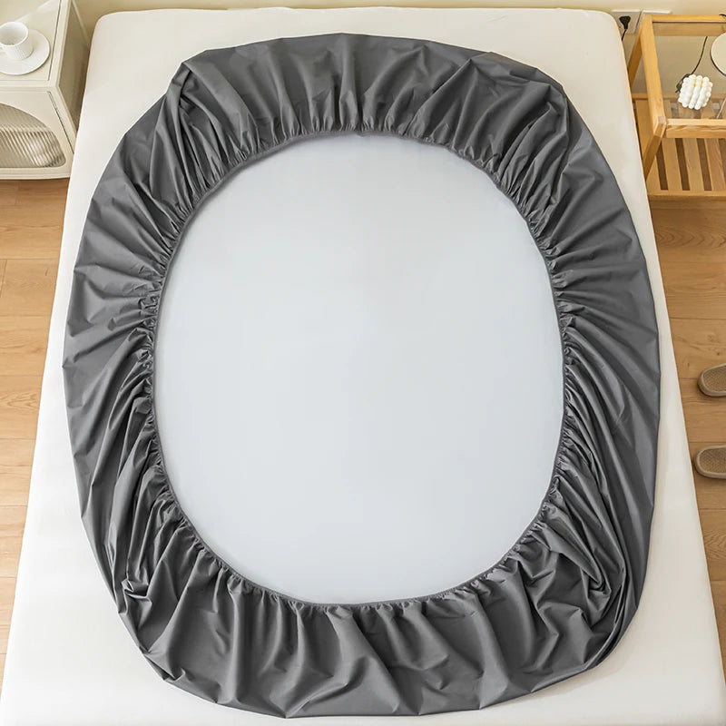 Cha Yu Waterproof Fitted Sheet Mattress Cover Polyester Cotton Blend Exclusive