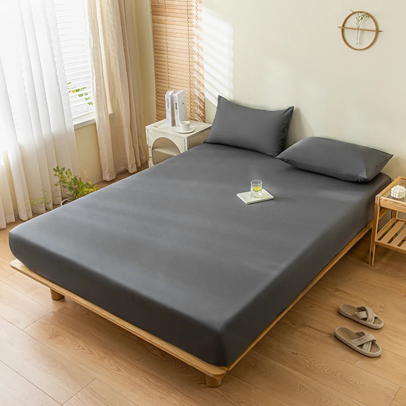 Cha Yu Waterproof Fitted Sheet Mattress Cover Polyester Cotton Blend Exclusive