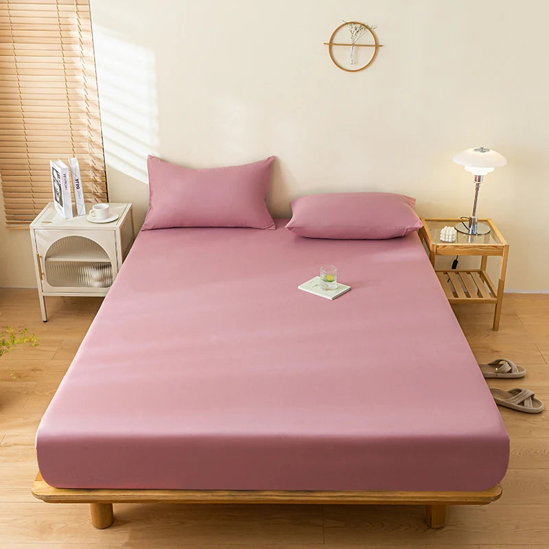 Cha Yu Waterproof Fitted Sheet Mattress Cover Polyester Cotton Blend Exclusive