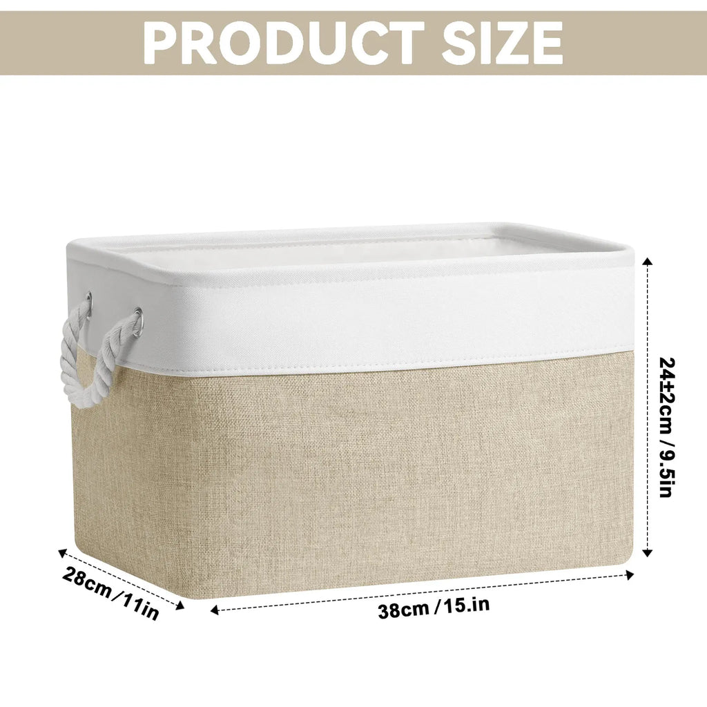 Foldable Fabric Storage Bin