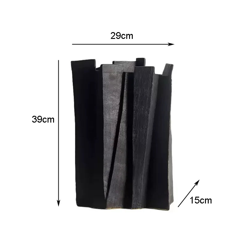 Irregular Sculptural Art Vase | Large Luxury Statement Décor
