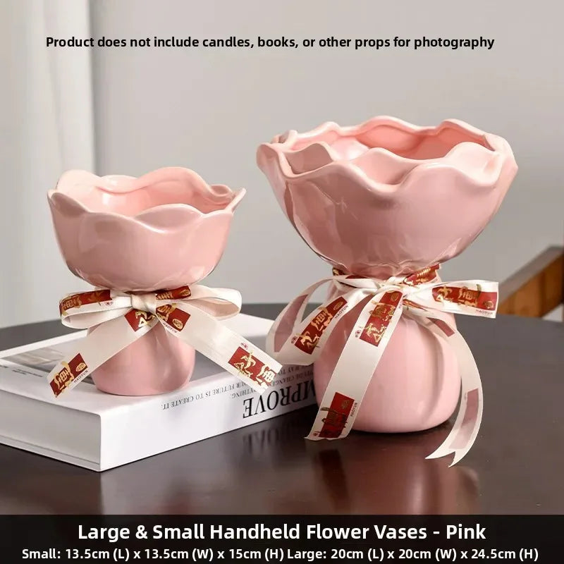 Ceramic Mood Vase | Luxury Porcelain Flower Vessel | Perfect Couple's Gift