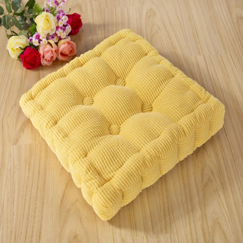 Xiao Qi Qi Corduroy Tatami Floor Cushion Elite Home Office