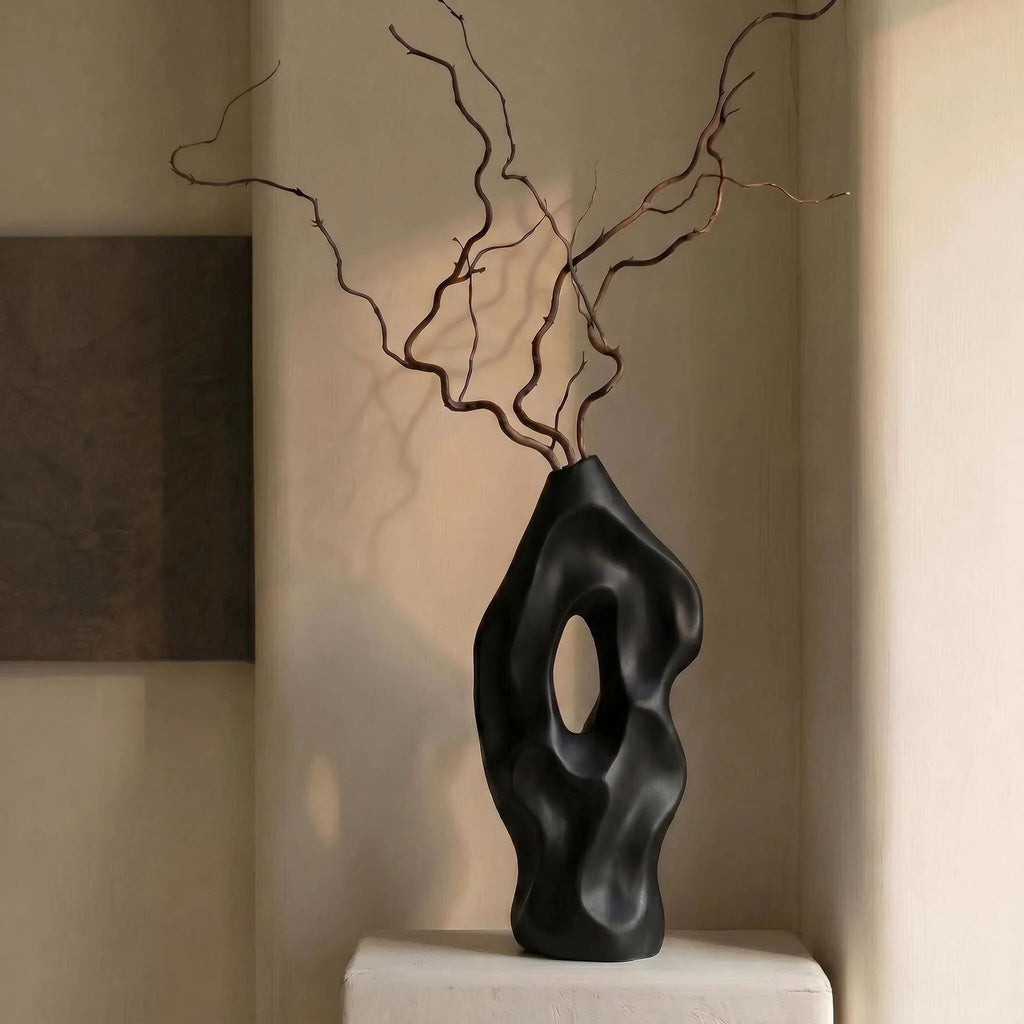 Creative Expression Ceramic Vase | Designer Luxury Home Décor