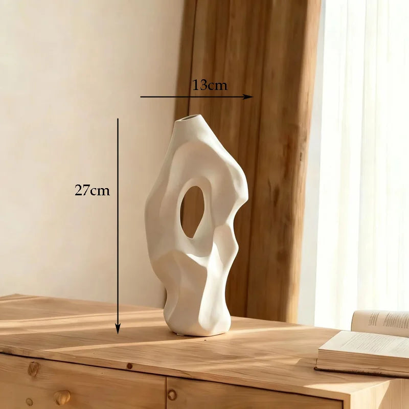 Creative Expression Ceramic Vase | Designer Luxury Home Décor