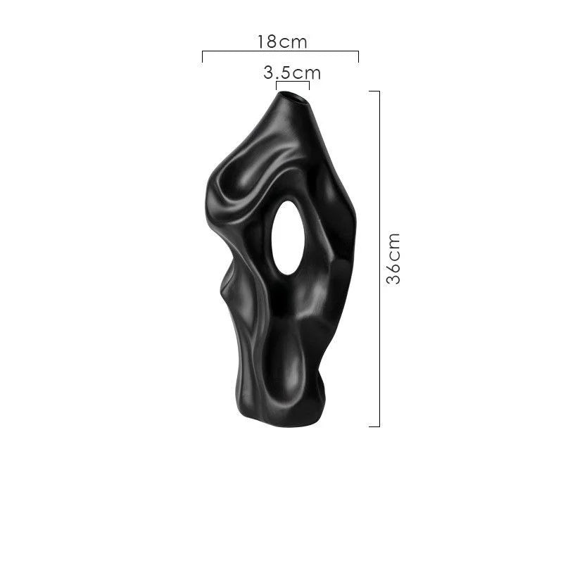 Creative Expression Ceramic Vase | Designer Luxury Home Décor