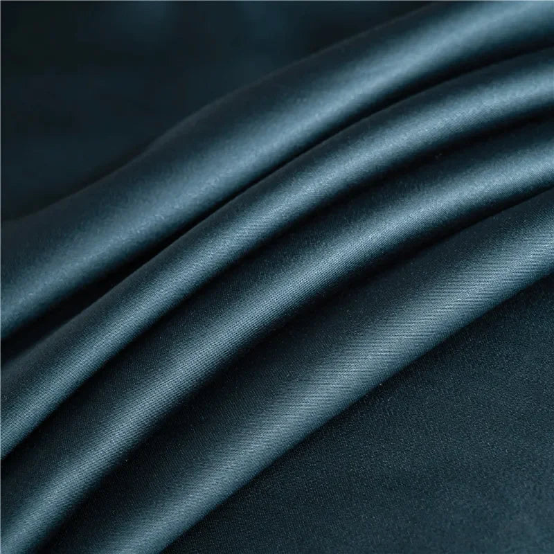 Cha Yu Paicn Natural Silk Fitted Sheet Double King Silk Twill Exclusive
