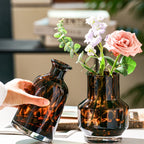 Leopard-Print Glass Vase | Bold Luxury Home Décor Statement Piece
